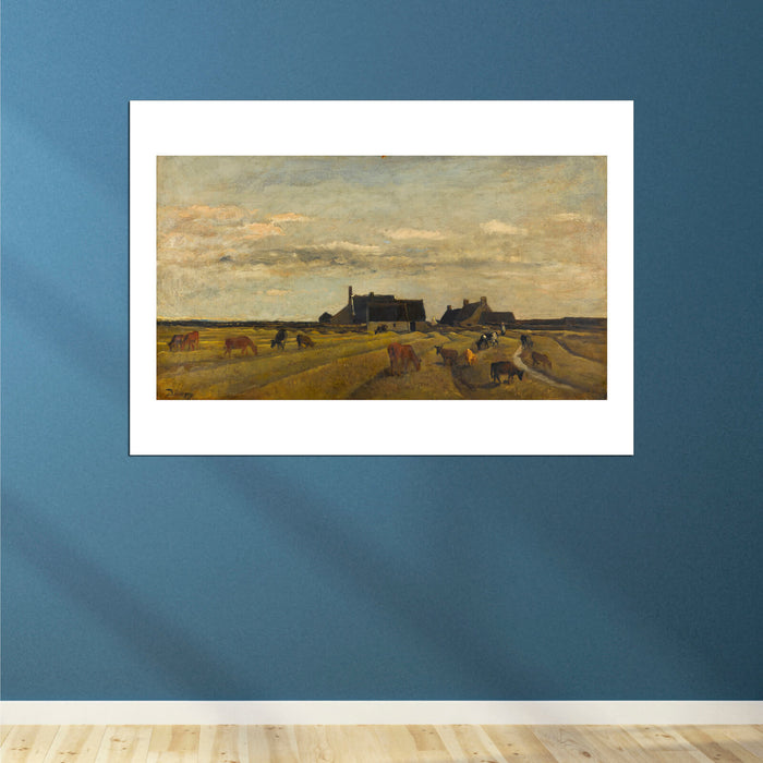 Charles-François Daubigny - Farm At Kerity Brittany