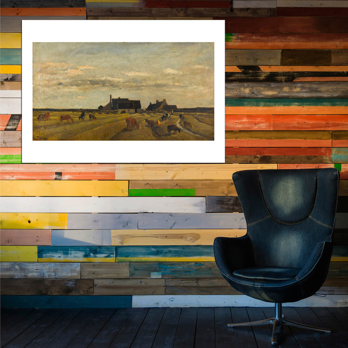 Charles-François Daubigny - Farm At Kerity Brittany