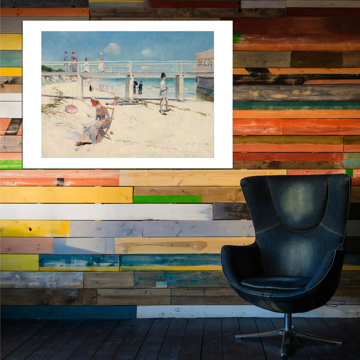 Charles Conder - A Holiday At Mentone