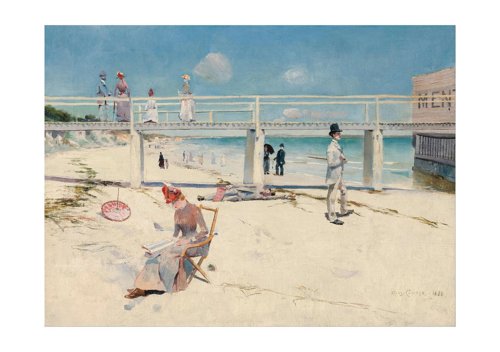 Charles Conder - A Holiday At Mentone