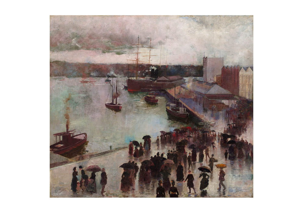 Charles Conder - Departure Of The Orient - Circular Quay