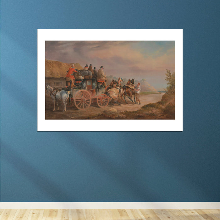 Charles Cooper Henderson - Mail Coaches On Road