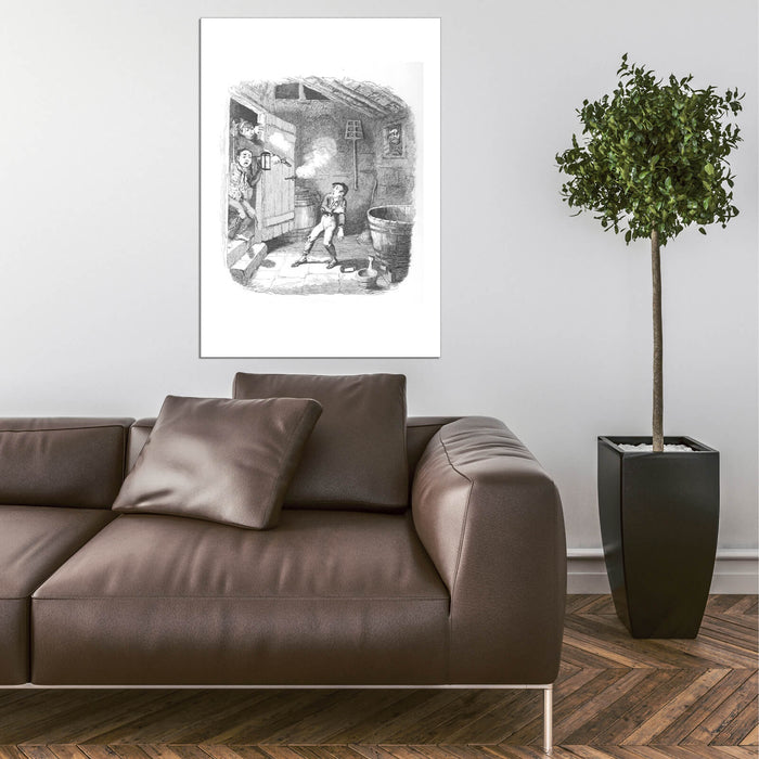 Charles Dickens - Oliver Twist - Cruikshank - The Burgulary