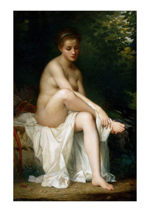 Charles Landelle - Ismenie Nymph Of Diana