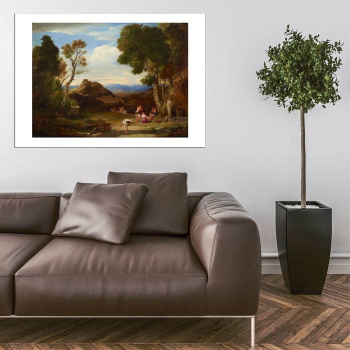 Charles Lock - Eastlake Classical landscape