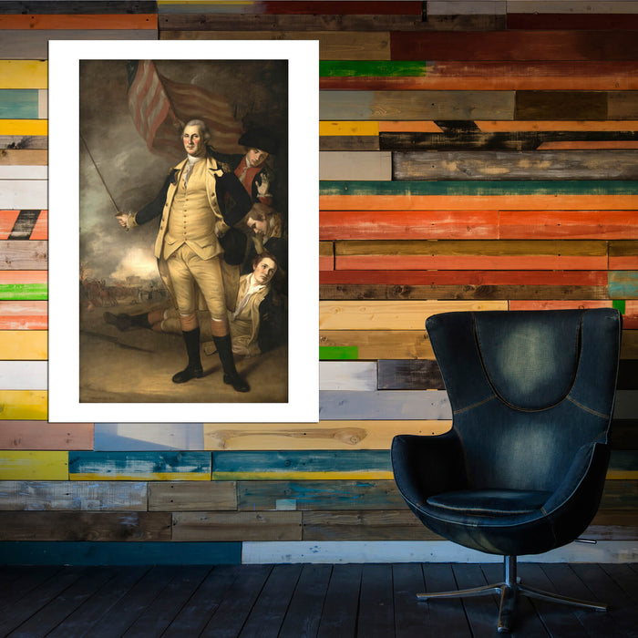 Charles Peale - George Washington At Battle Of Princeton