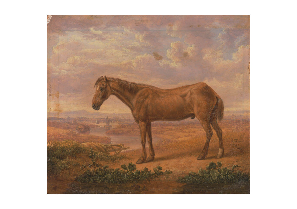 Old Billy, a Draught Horse, Aged 62. Date/Period: 1823. Painting. Oil on  panel. Height: 102 mm (4.01 in); Width: 111 mm (4.37 in). Author: Charles  Towne Stock Photo - Alamy
