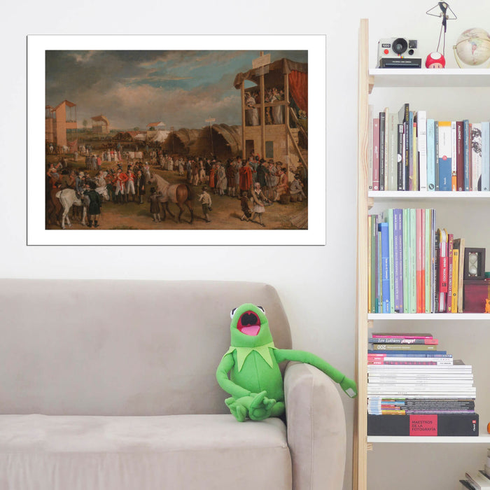 Charles Turner - An Extensive View Of The Oxford Races