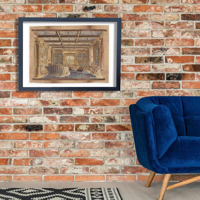 Charlotte Bosanquet - The Library at Dingestow