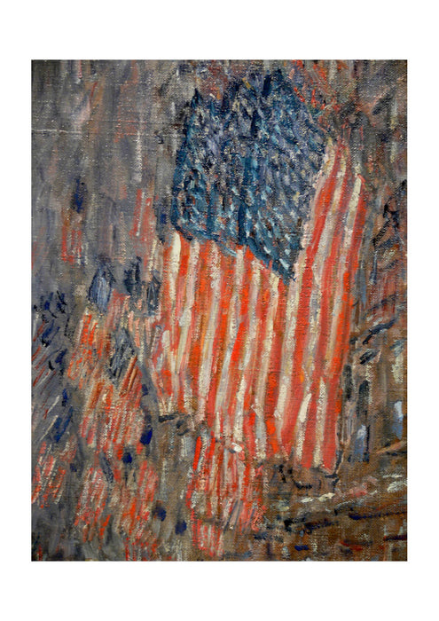 Childe Hassam - Flags on the Waldorf