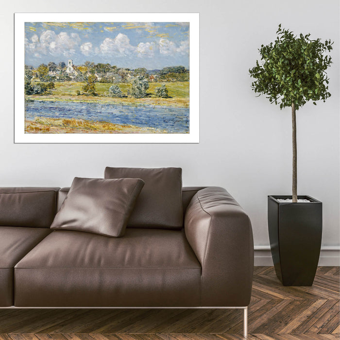 Childe Hassam - Landscape at Newfields New Hampshire