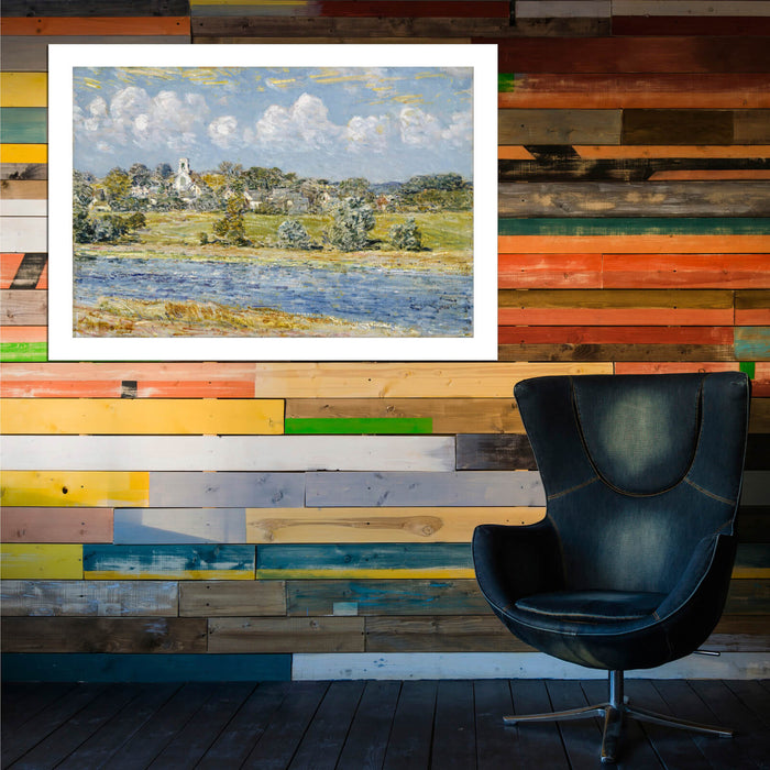 Childe Hassam - Landscape at Newfields New Hampshire