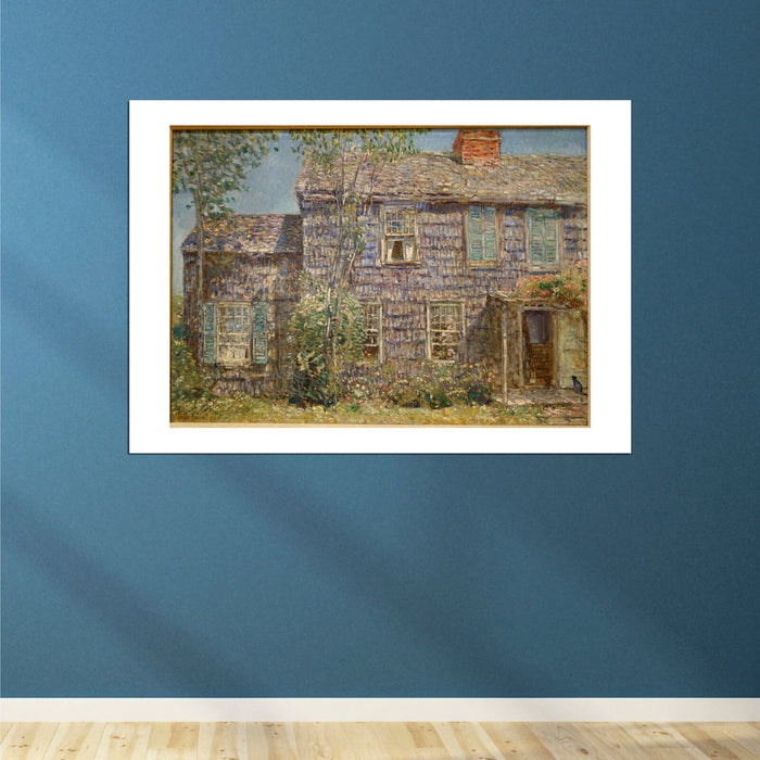 Childe Hassam - Old House Easthampton Long Island