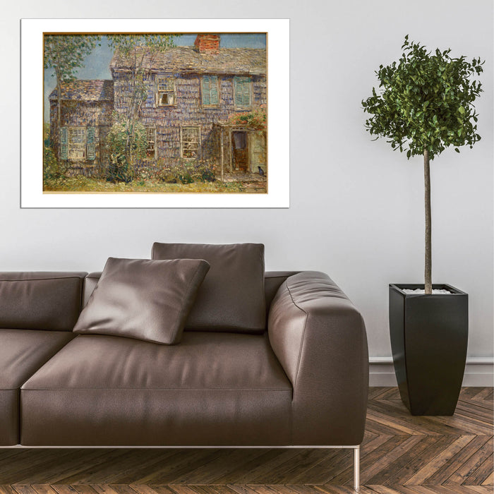 Childe Hassam - Old House Easthampton Long Island