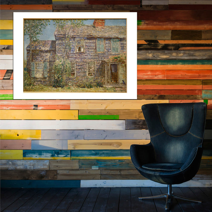 Childe Hassam - Old House Easthampton Long Island