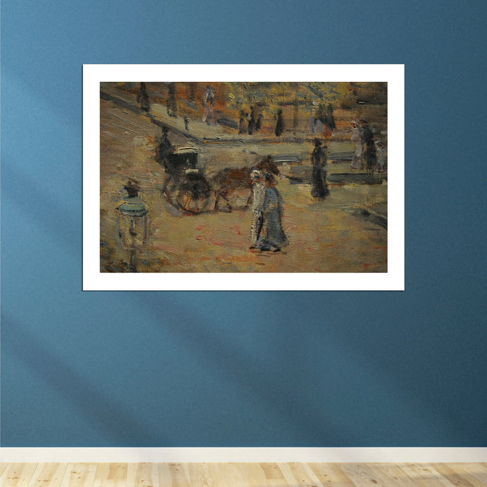 Childe Hassam - Spring on West 78th Street