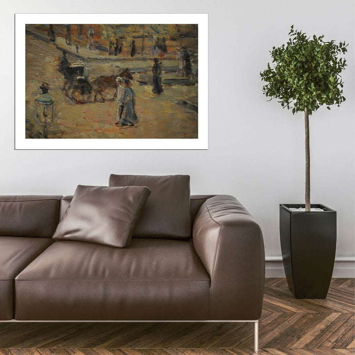 Childe Hassam - Spring on West 78th Street