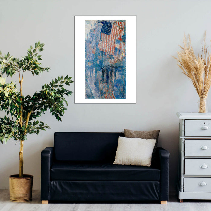 Childe Hassam - The Avenue in the Rain