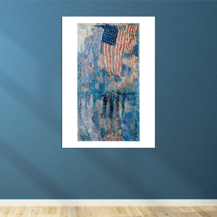 Childe Hassam - The Avenue in the Rain