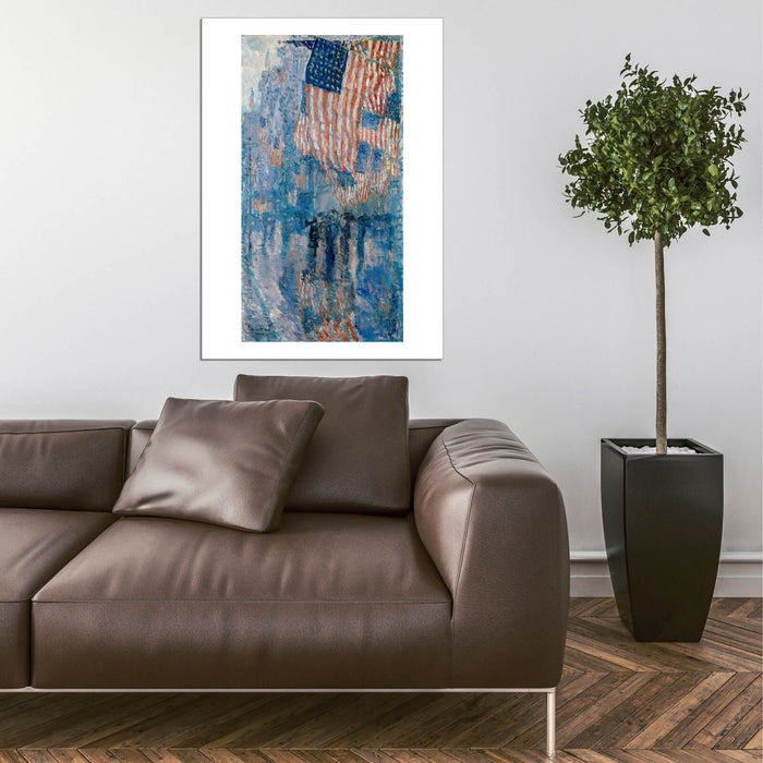 Childe Hassam - The Avenue in the Rain