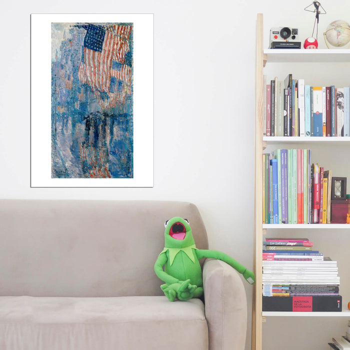 Childe Hassam - The Avenue in the Rain