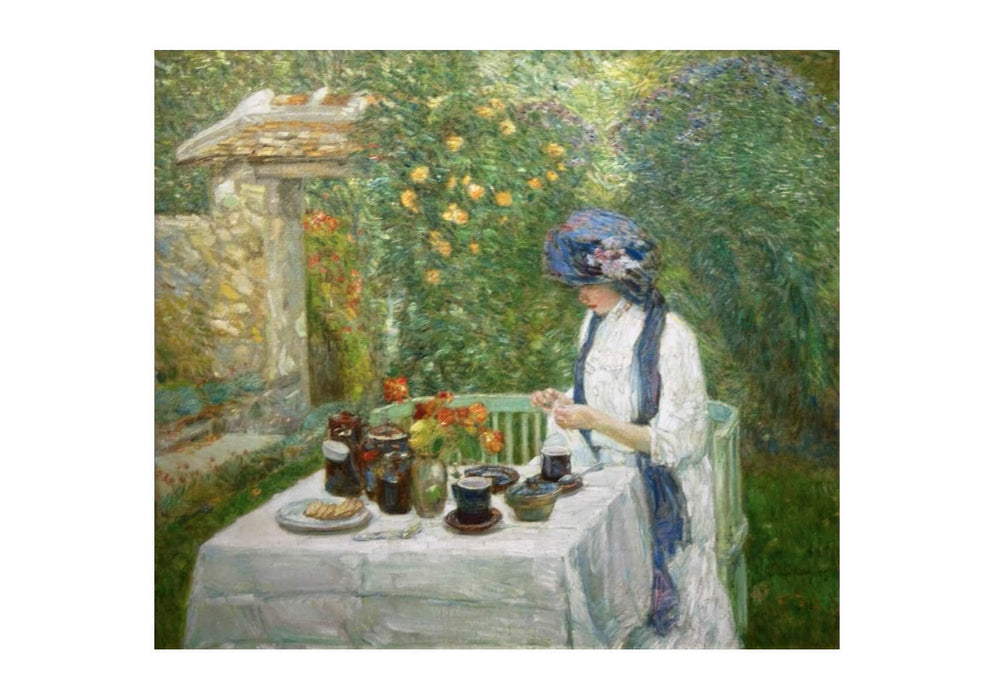 Childe Hassam - WLA hmaa French Tea Garden