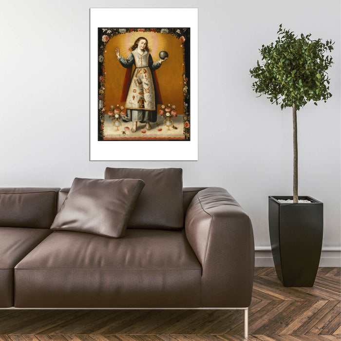 Christ Child With Passion Symbols