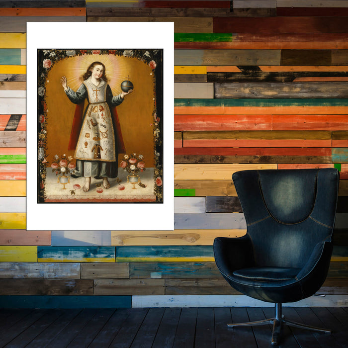 Christ Child With Passion Symbols