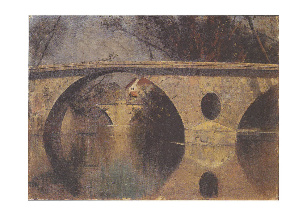 Christian Rohlfs - A Bridge over Water