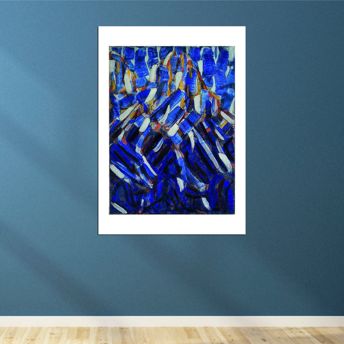 Christian Rohlfs - Abstraction the Blue Mountain