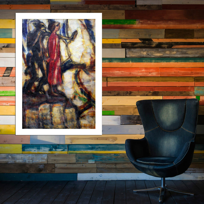 Christian Rohlfs - Versuchung Christi anagoria