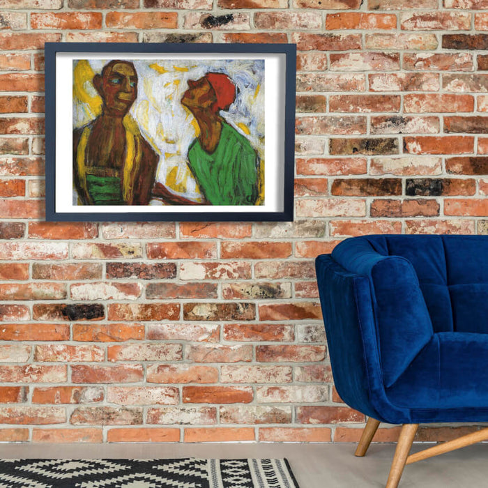 Christian Rohlfs Conversation Between two Clowns