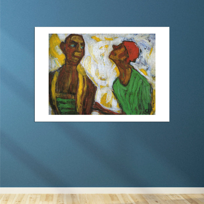 Christian Rohlfs Conversation Between two Clowns