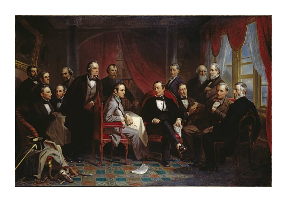 Christian Schussele - Washington Irving