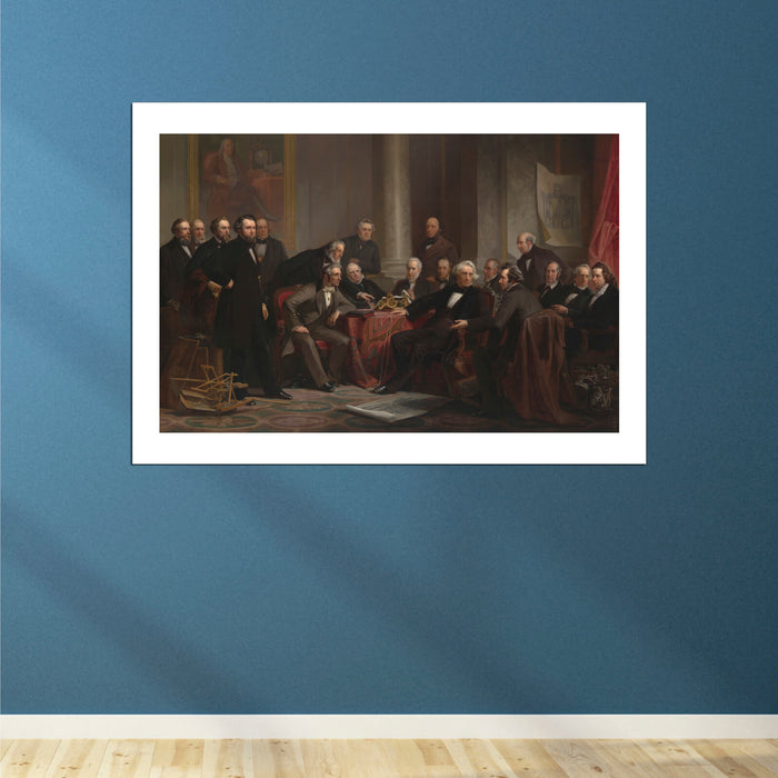 Christian Schussele Men of Progress