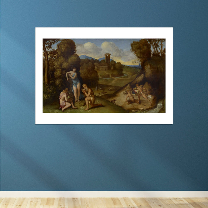 Circle Of Giorgione - Allegory