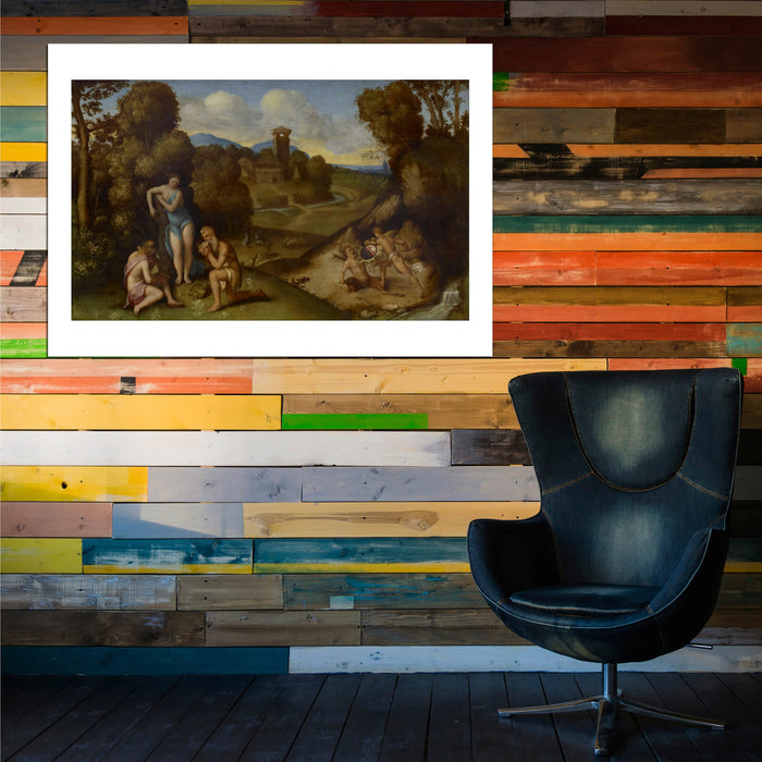 Circle Of Giorgione - Allegory