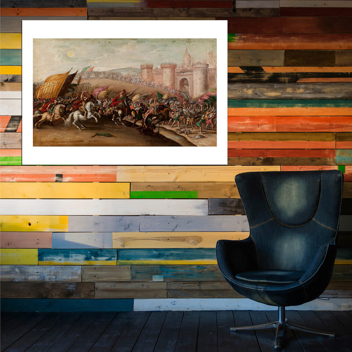 Circle Of Juan De La Corte - The Capture Of Hai