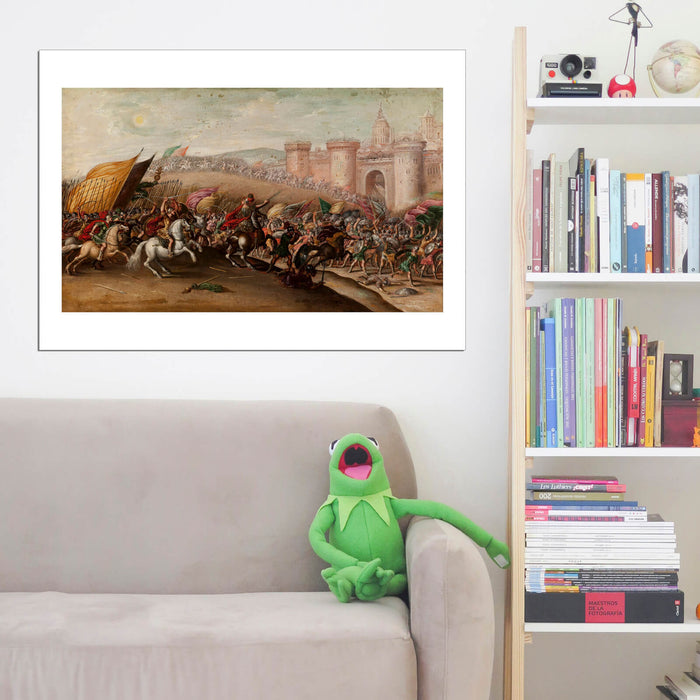 Circle Of Juan De La Corte - The Capture Of Hai