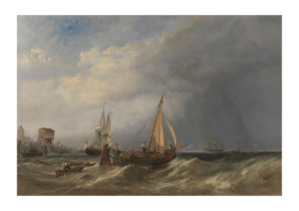 Clarkson Stanfield - A Dutch Barge