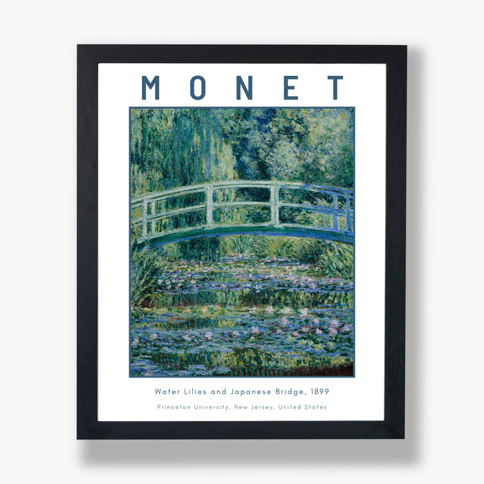 Claude Monet - Water Lilies and Japanese Bridge
