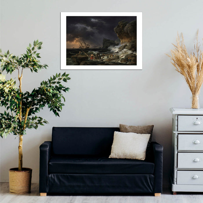 Claude Joseph Vernet - Storm