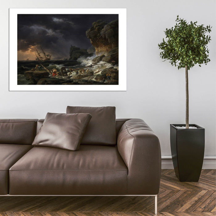 Claude Joseph Vernet - Storm