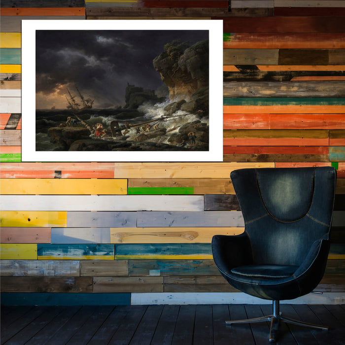 Claude Joseph Vernet - Storm