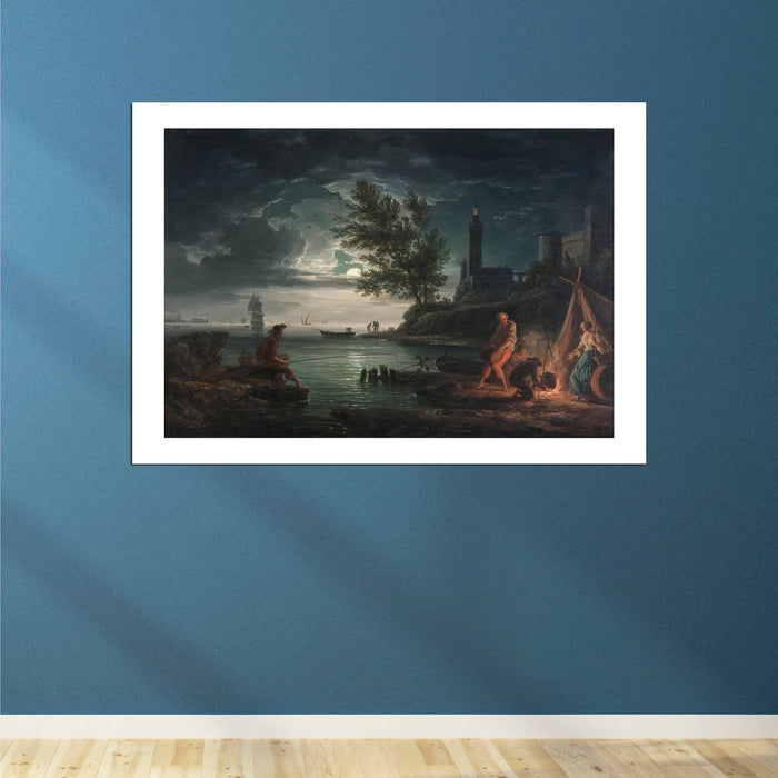 Claude Joseph Vernet - The four times of day 'Night'