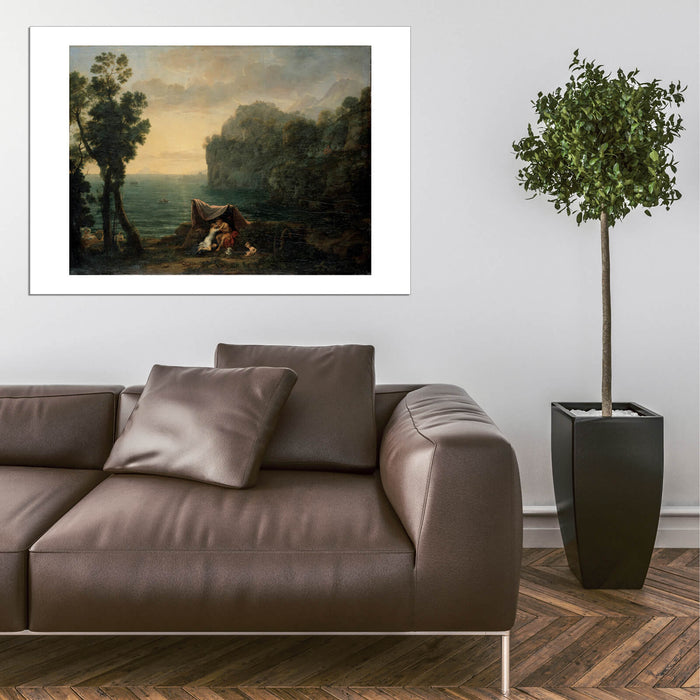Claude Lorrain - Landscape with Acis and Galatea