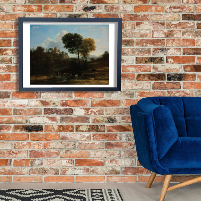 Claude Lorrain - Villa In The Roman Campagna