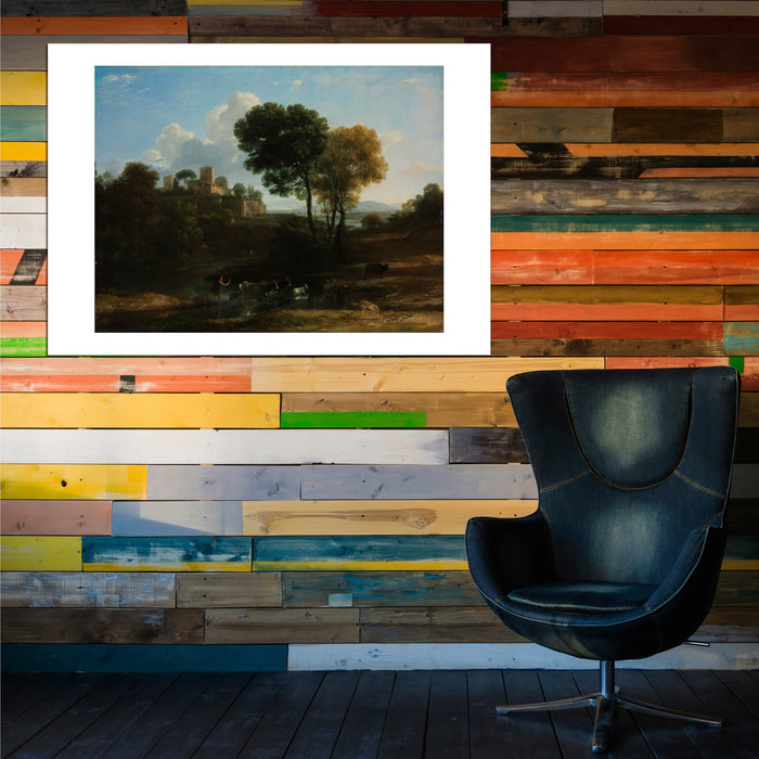 Claude Lorrain - Villa In The Roman Campagna