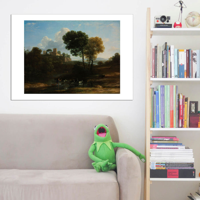 Claude Lorrain - Villa In The Roman Campagna