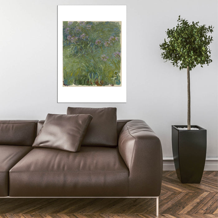 Claude Monet - Agapanthus Green
